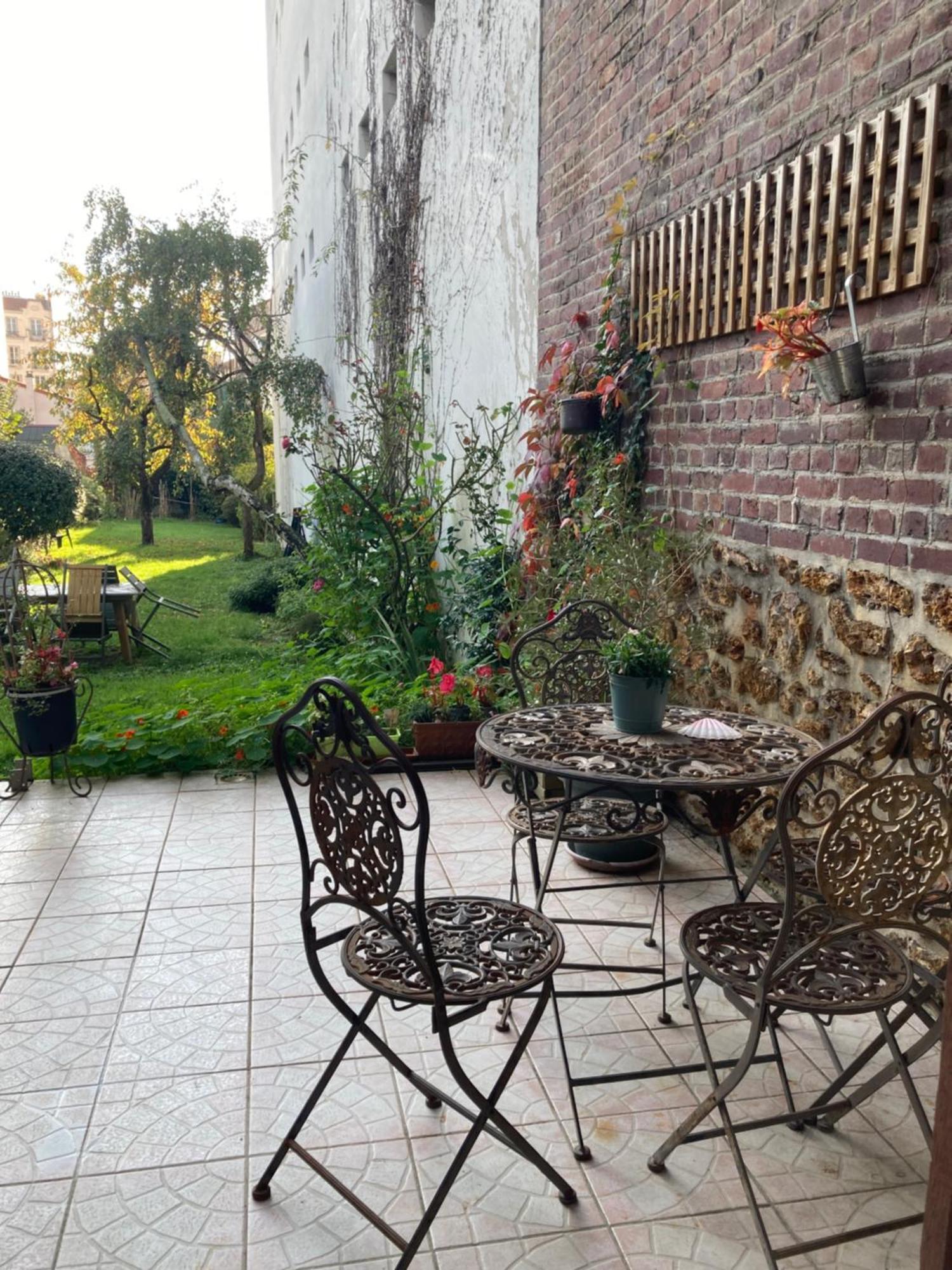 Studio Avec Terrasse Sur Jardin Fontenay-sous-Bois Exterior photo